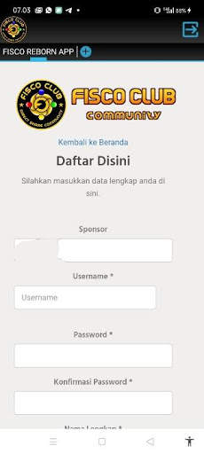 Fisco Club Beta App screenshot 4