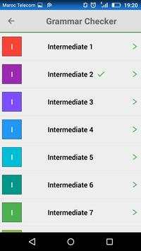 Inglês Grammar Checker e Test screenshot 5