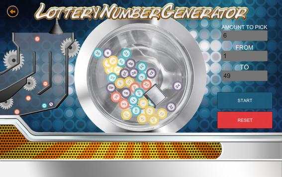Lottery Number Generator screenshot 4