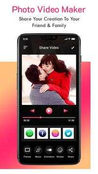 Photo to Video Slideshow Maker with Music screenshot 6
