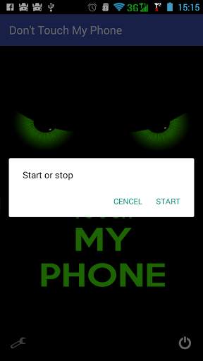 Dont touch my phone screenshot 2