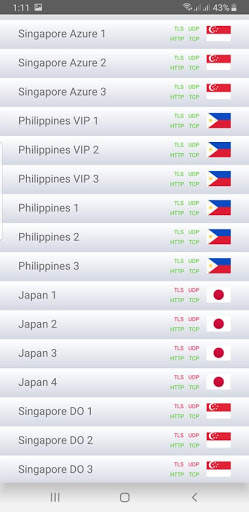 xTunnel VPN screenshot 1