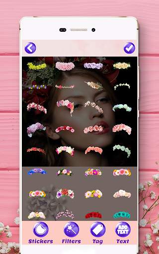 Flower Crown Camera - Flower Crown Photo Editor screenshot 7