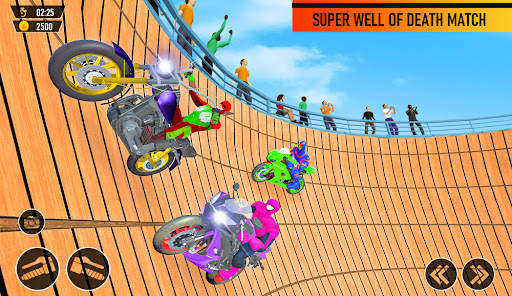 Superhero Mega Ramp Bike Stunt screenshot 4