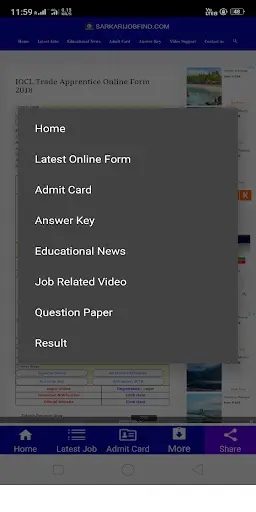 Sarkarijobfind, Sarkari Result screenshot 6