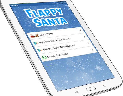 Flying Santa Clause - Christmas Games screenshot 5