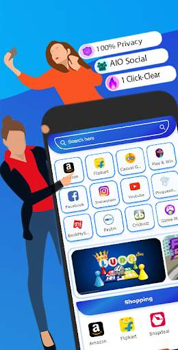 ON 5G Speed Browser - All in One Fast Web Browser screenshot 1