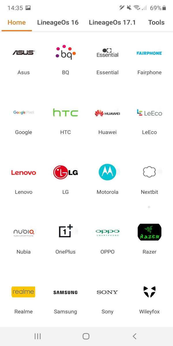LineageOs Android Roms screenshot 2