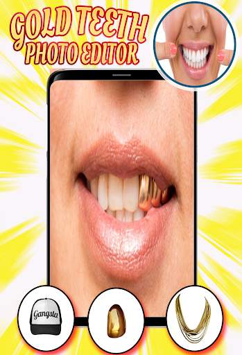 Gold Teeth Photo Editor screenshot 3