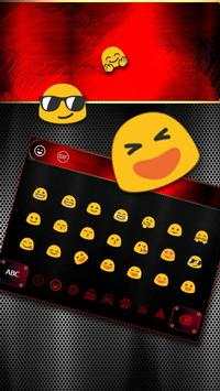 Black Metal Keyboard Theme screenshot 3