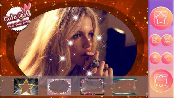 Cute Girl Photo Editor screenshot 2
