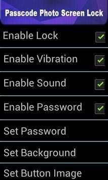 Passcode photo screen lock screenshot 4