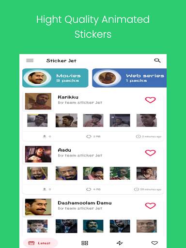 Malayalam Animated Stickers screenshot 7