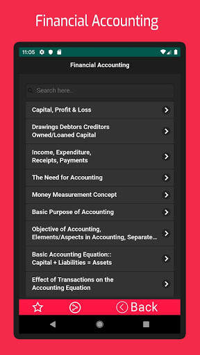 Financial Accounting screenshot 1