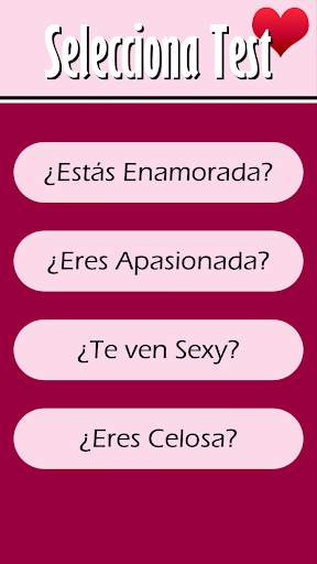 Test de amor en español screenshot 5