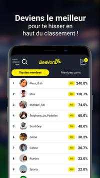 BeeVora : Le réseau social des pronostics screenshot 5
