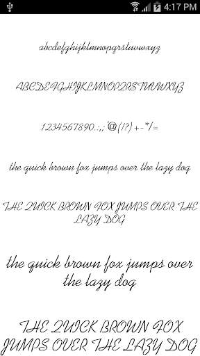 Romance Fonts Message Maker screenshot 1