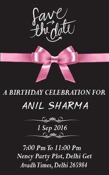 birthday invitation card maker screenshot 2