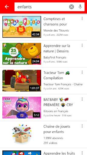 KidsTube screenshot 1
