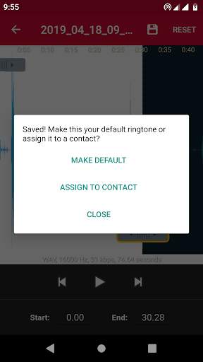Audio Recorder - High-quality voice recorder скриншот 8