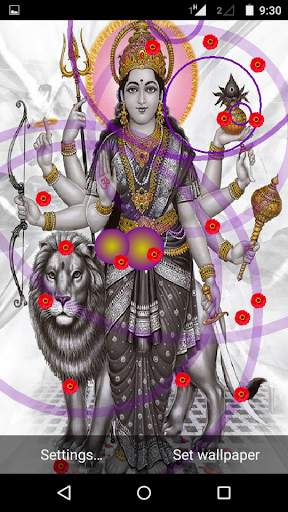 Durga Mata Live Wallpaper screenshot 1