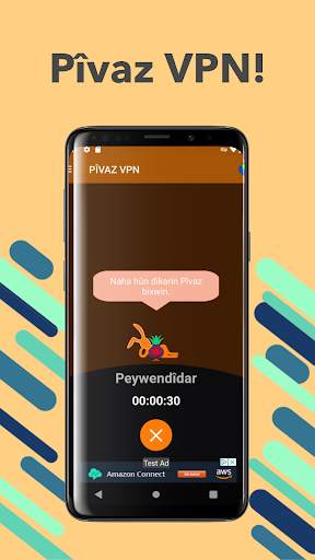 Pîvaz VPN screenshot 3