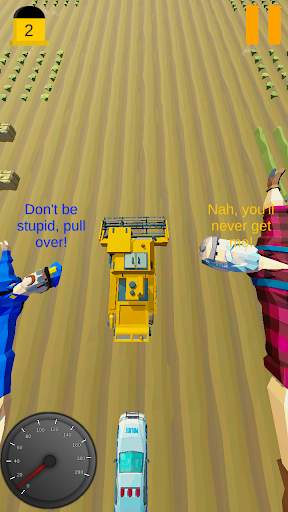 Crazy Tractor Driver Racing screenshot 2