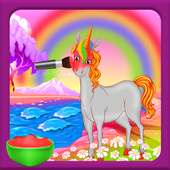 Unicorn Beauty Makeover Salon -  Pony Spa Game logo