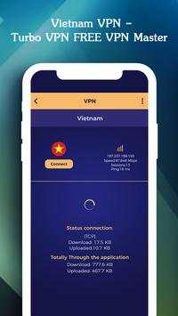 Vietnam VPN - Turbo VPN FREE VPN Master screenshot 3