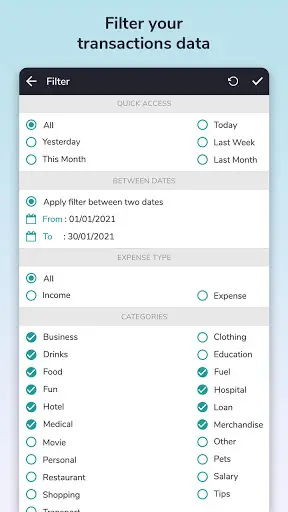 Expense Tracker - Money Manager & Budget screenshot 5