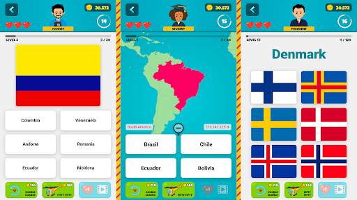Bandiere 2: Geografia Quiz screenshot 8