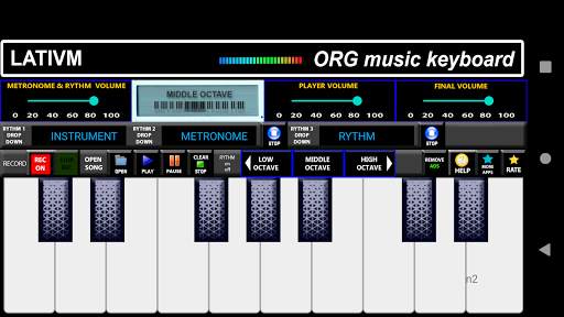 ORG music keyboard screenshot 4
