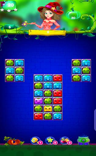 Witch Fruit Crush: Sweet Fruit Match 3 - Puzzle screenshot 4
