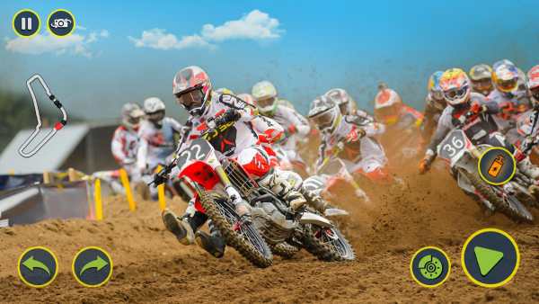 Motocross Race Dirt Bike Games screenshot 11
