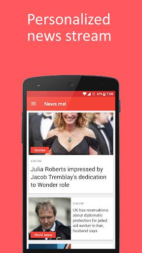 News.me screenshot 1
