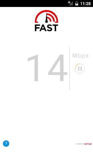 FAST Speed Test screenshot 1
