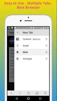 Safary Mini - Ad Blocker , Fast Download , Privacy screenshot 5