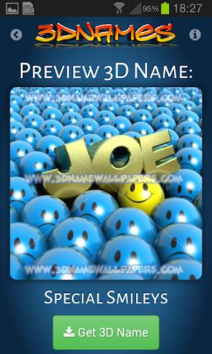 3D Names screenshot 2