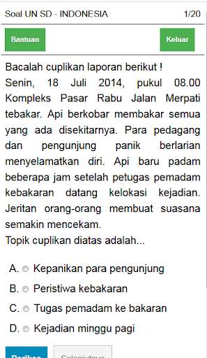 Soal UN SD 2021 screenshot 7