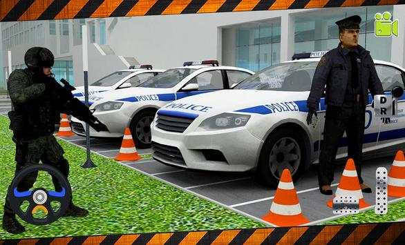 Cop Car Parking3D screenshot 8