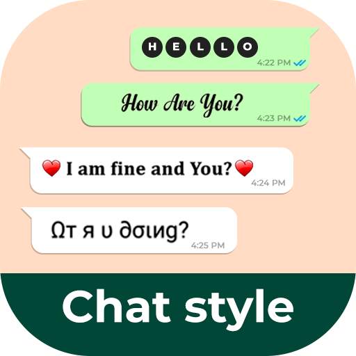Chat Style  for WhatsApp 1.0