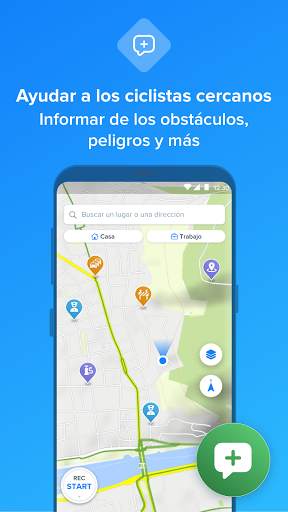 Bikemap: Mapas y navegación por GPS para bicis screenshot 8