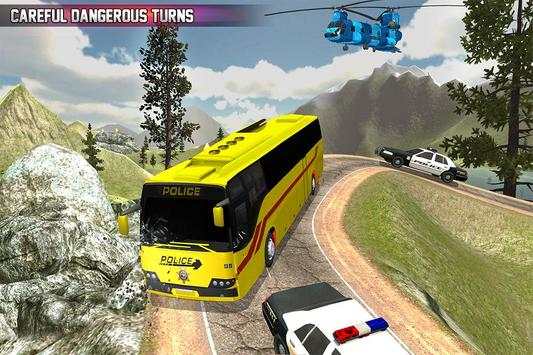 Prison Bus Carrier Addictive Helicopter Transport screenshot 2