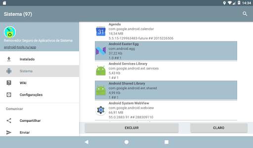 Gerenciador de aplicativos do sistema screenshot 14