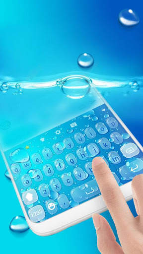Water Drops Keyboard Theme screenshot 4