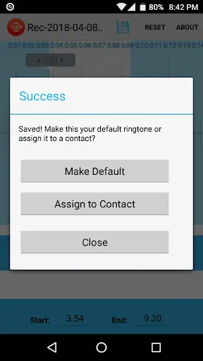 MP3 Music Cutter Editor screenshot 4