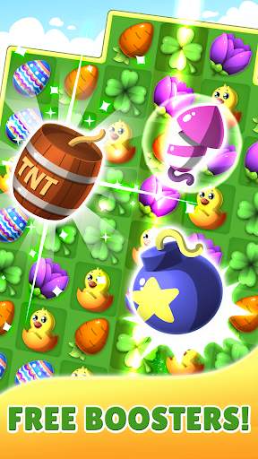Easter Bunny Swipe: Egg Game screenshot 3