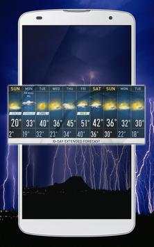 Weather forecast screenshot 1
