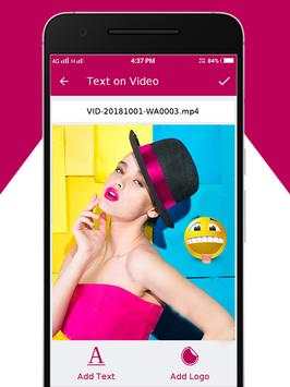 Add Text on Video screenshot 3