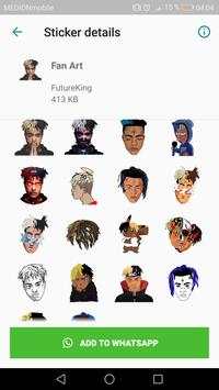 XXXTentacion Stickers for WhatsApp screenshot 2